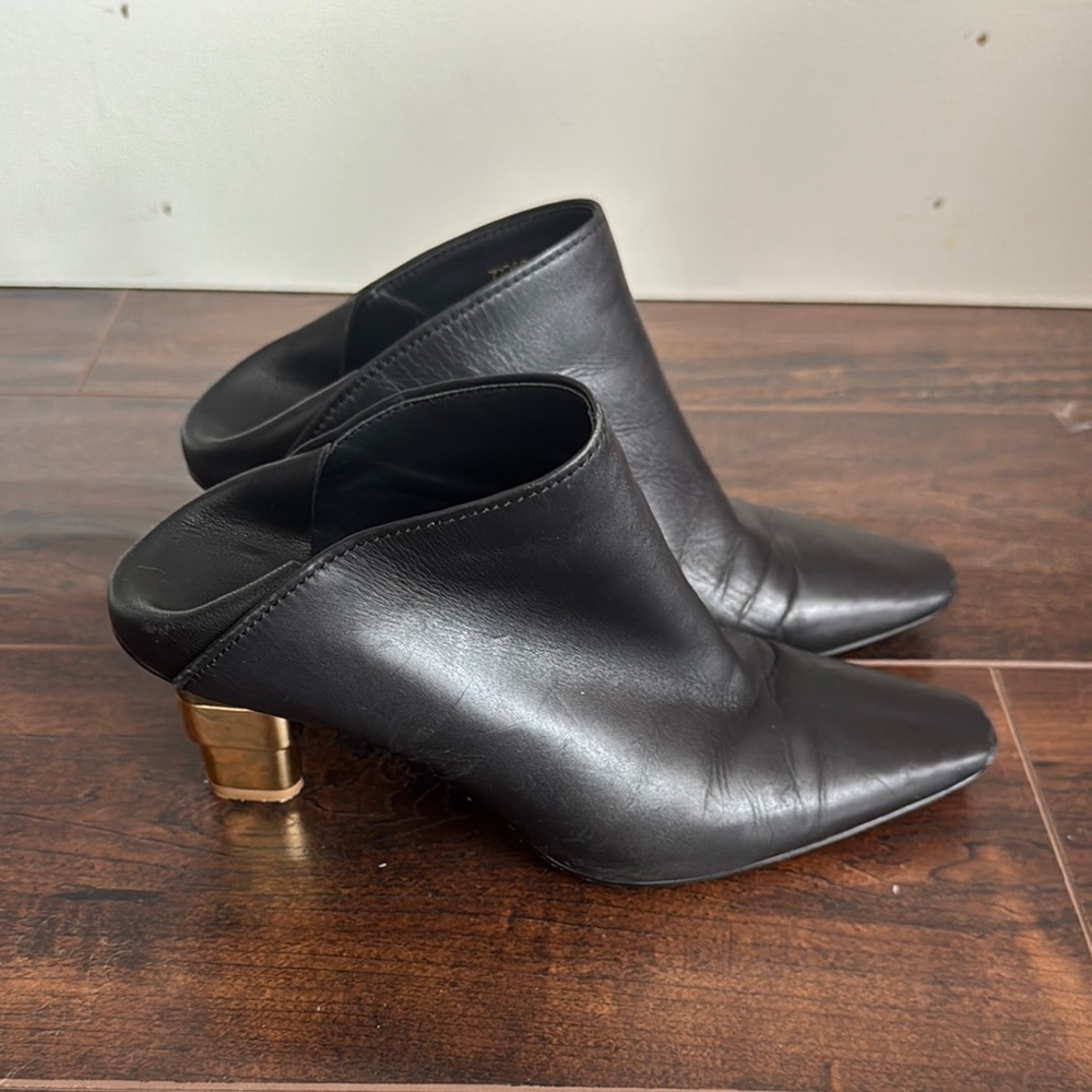 Celine leather boots